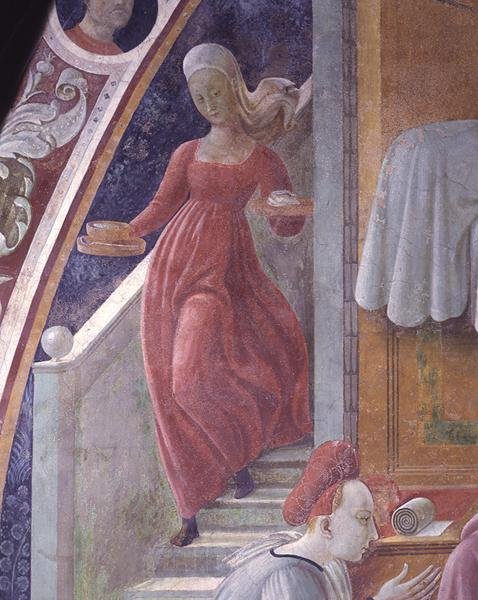 Szűz születése, a Nagyboldogasszony kápolnából alkotó: Paolo Uccello