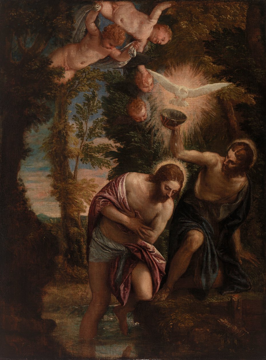 Krisztus keresztsége alkotó: Paolo Veronese