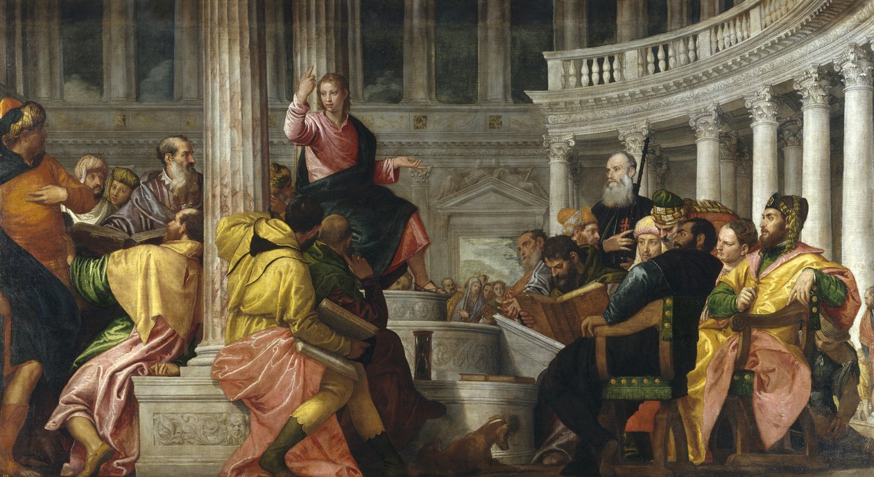 Krisztus az orvosok között alkotó: Paolo Veronese