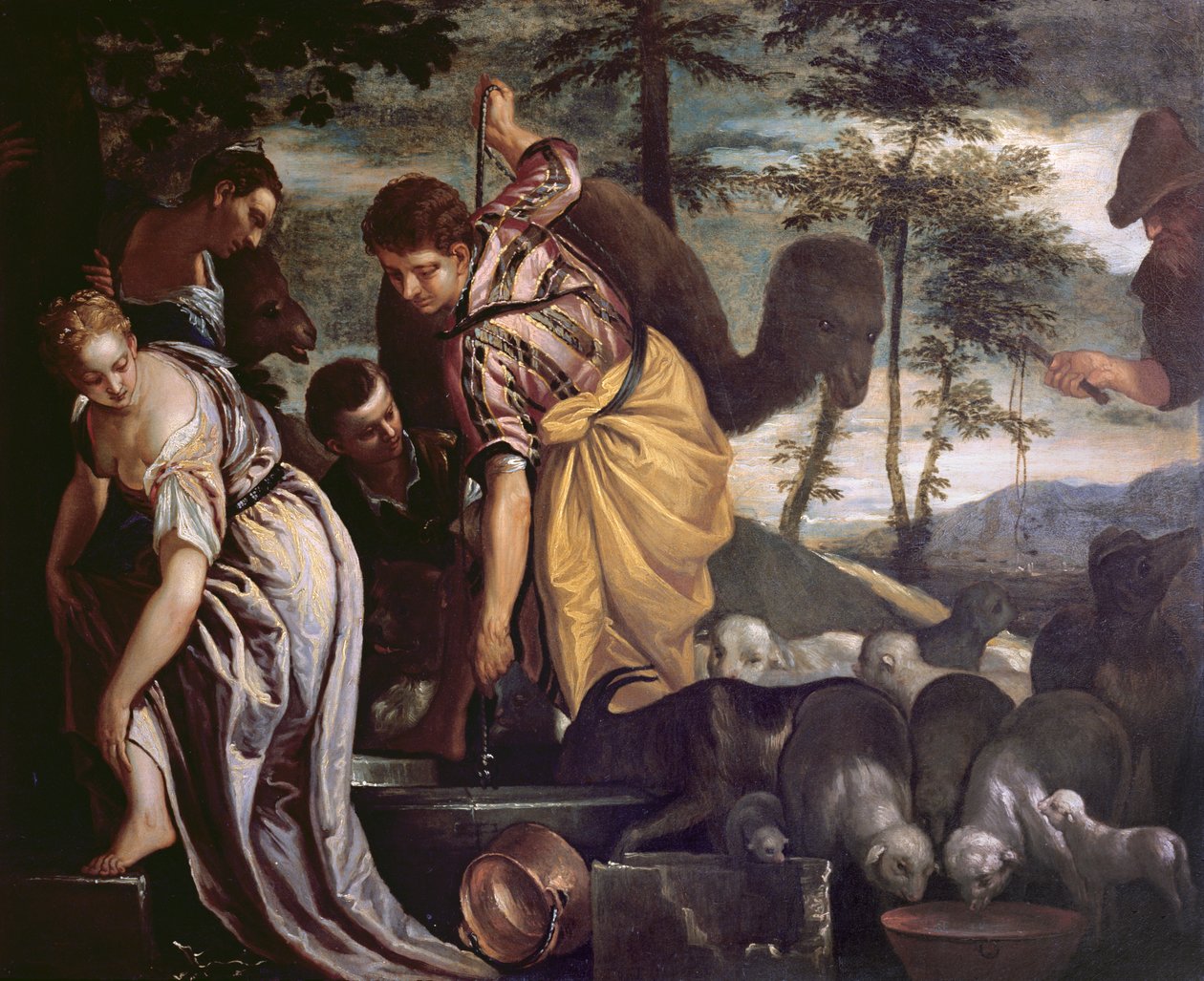 Jacob a kútnál alkotó: Paolo Veronese