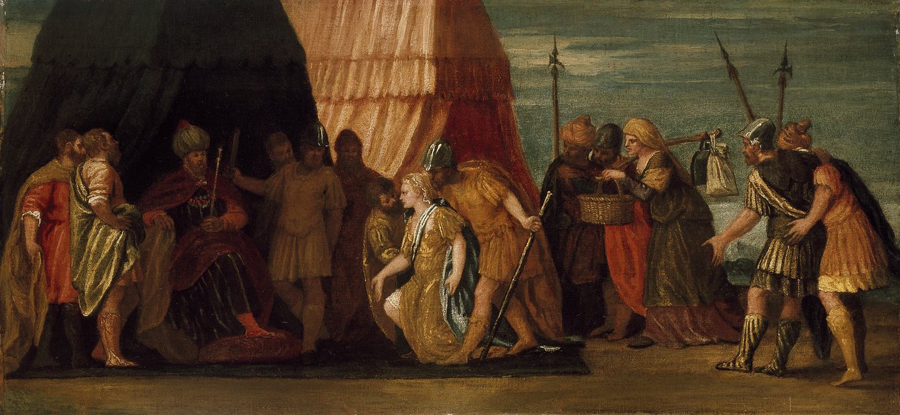 Juditot Holofernész fogadta alkotó: Paolo Veronese