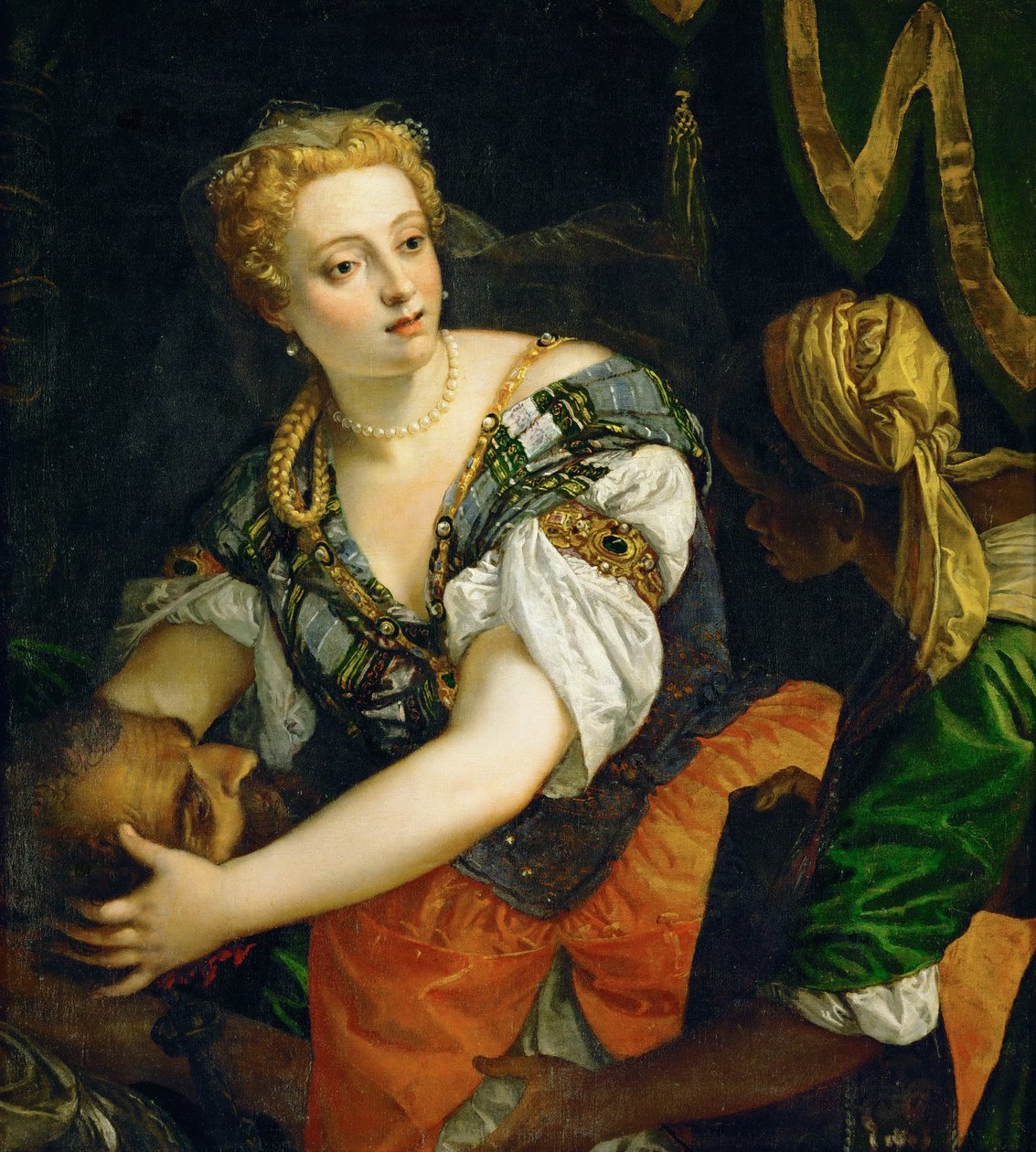 Judit a Holofernész fejével alkotó: Paolo Veronese