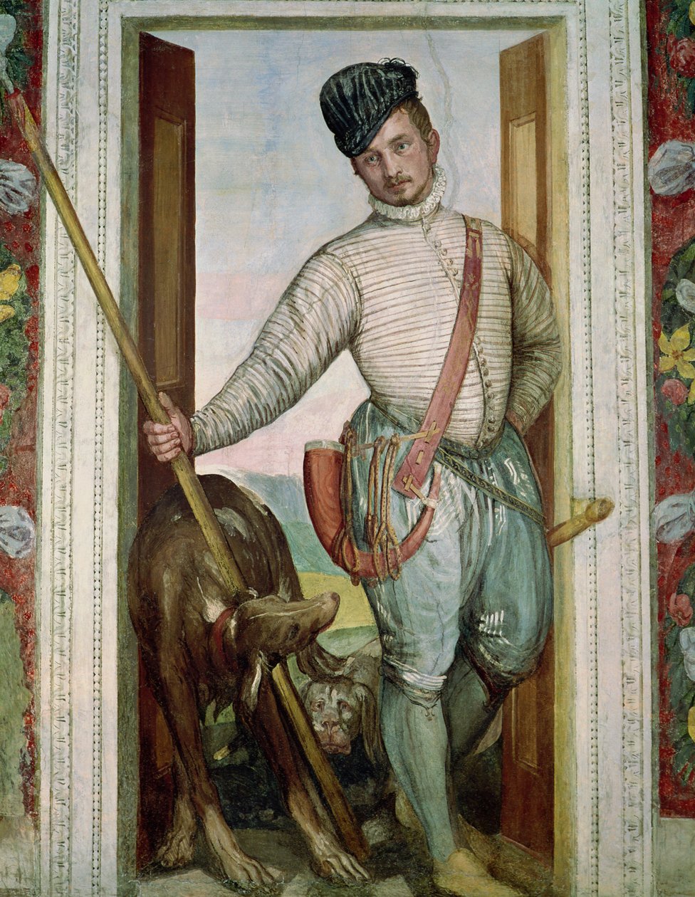 Önarckép vadászjelmezben, 1562 alkotó: Paolo Veronese