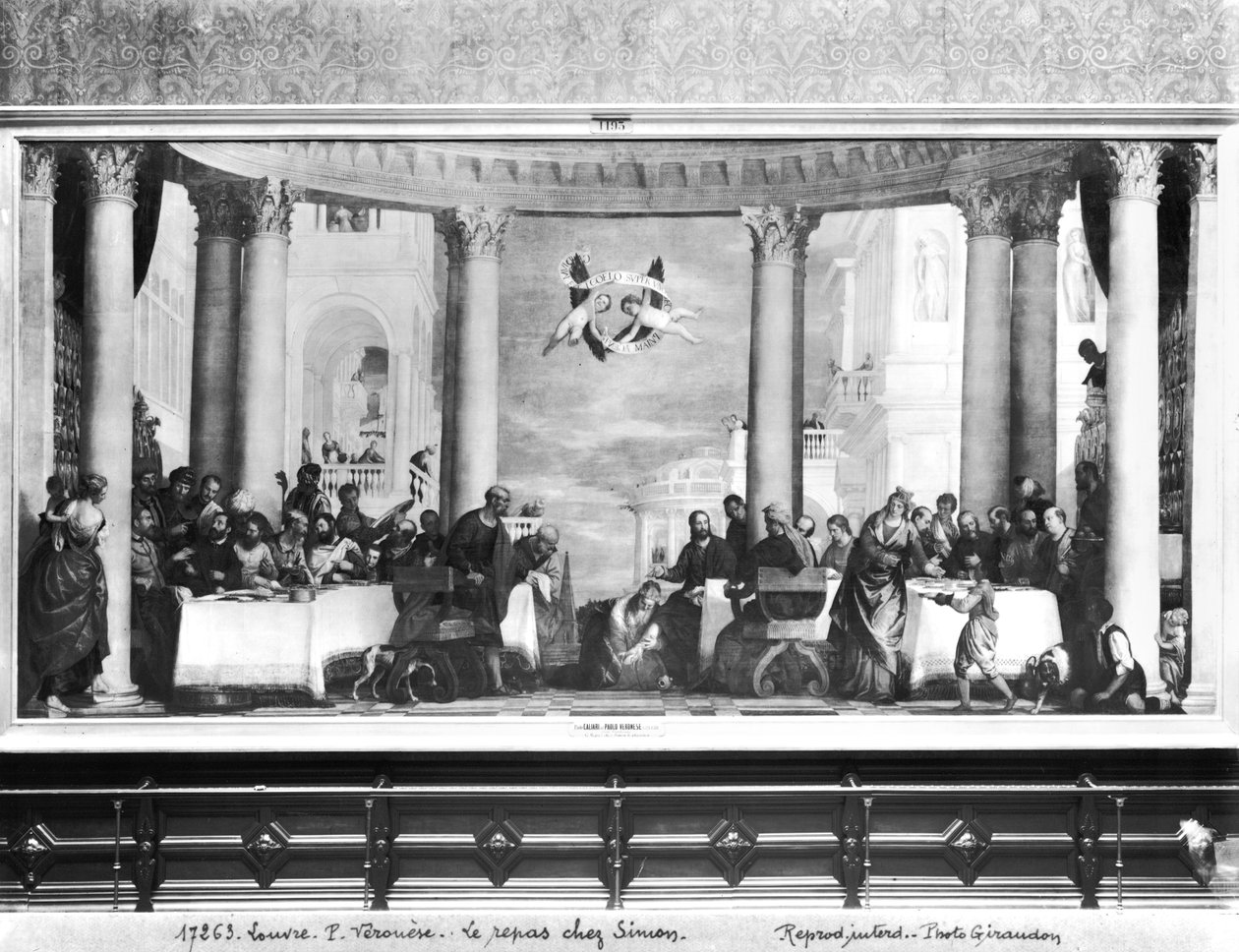 Étkezés Simon farizeus házában, 1570 alkotó: Paolo Veronese