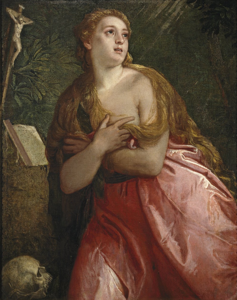 A Bűnbánó Mária Magdolna, 1583 alkotó: Paolo Veronese