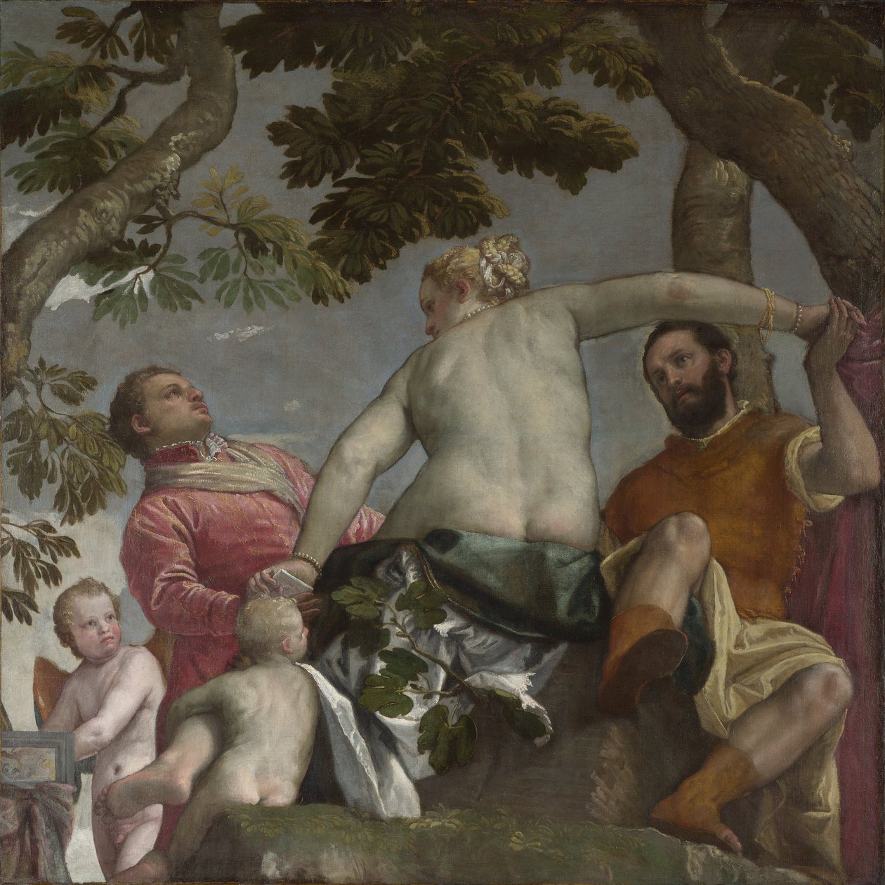 A hűtlenség a szerelem négy allegóriájából, 1575 alkotó: Paolo Veronese