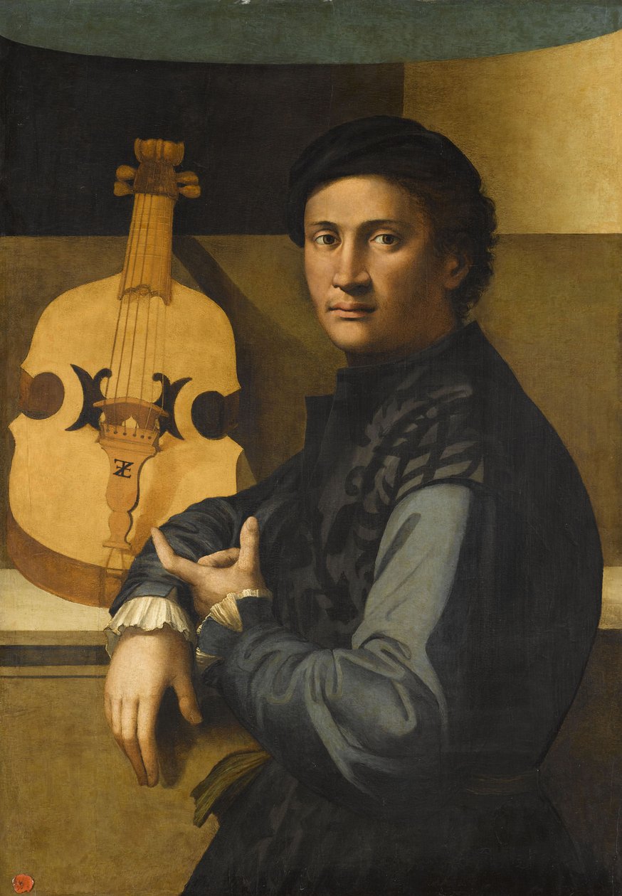 Egy brácsás portréja alkotó: Paolo Zacchia the Elder
