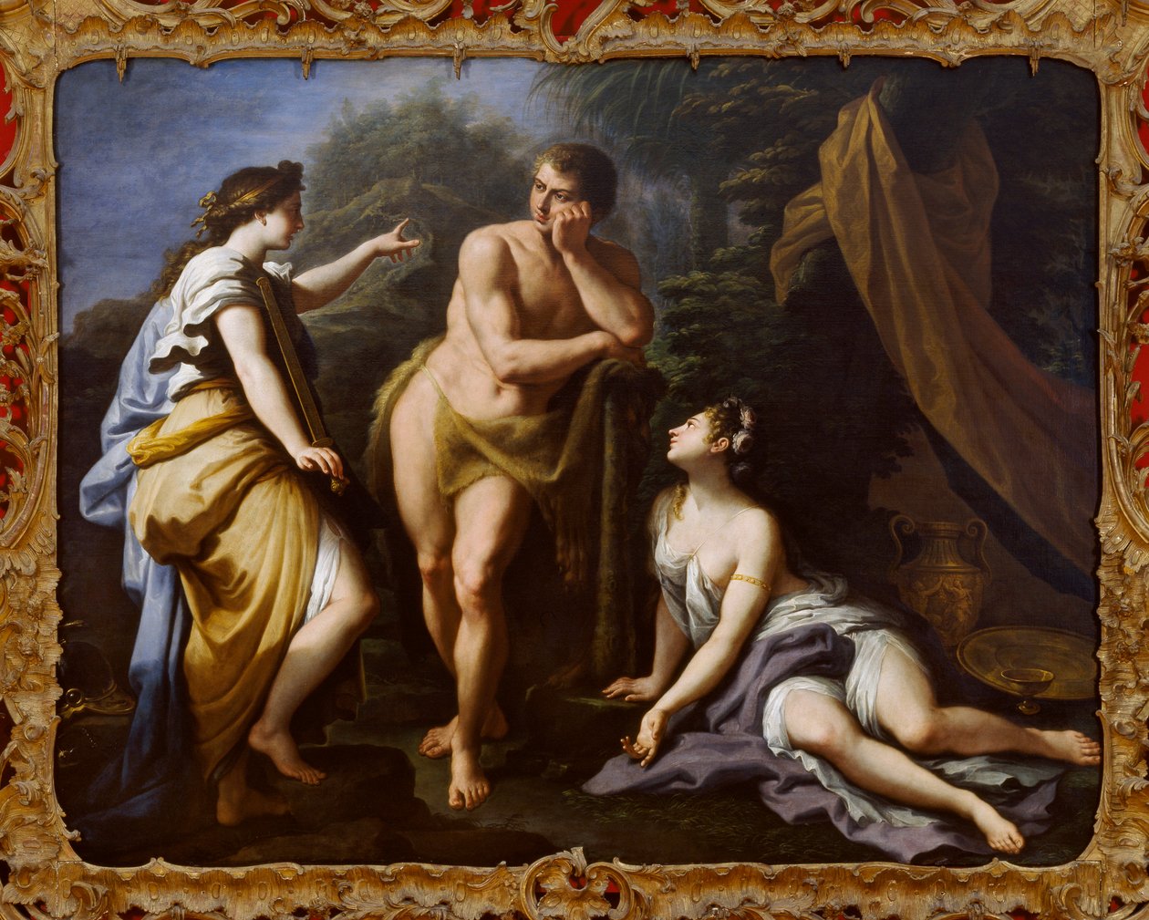 Herkules választása, 1712 alkotó: Paolo de