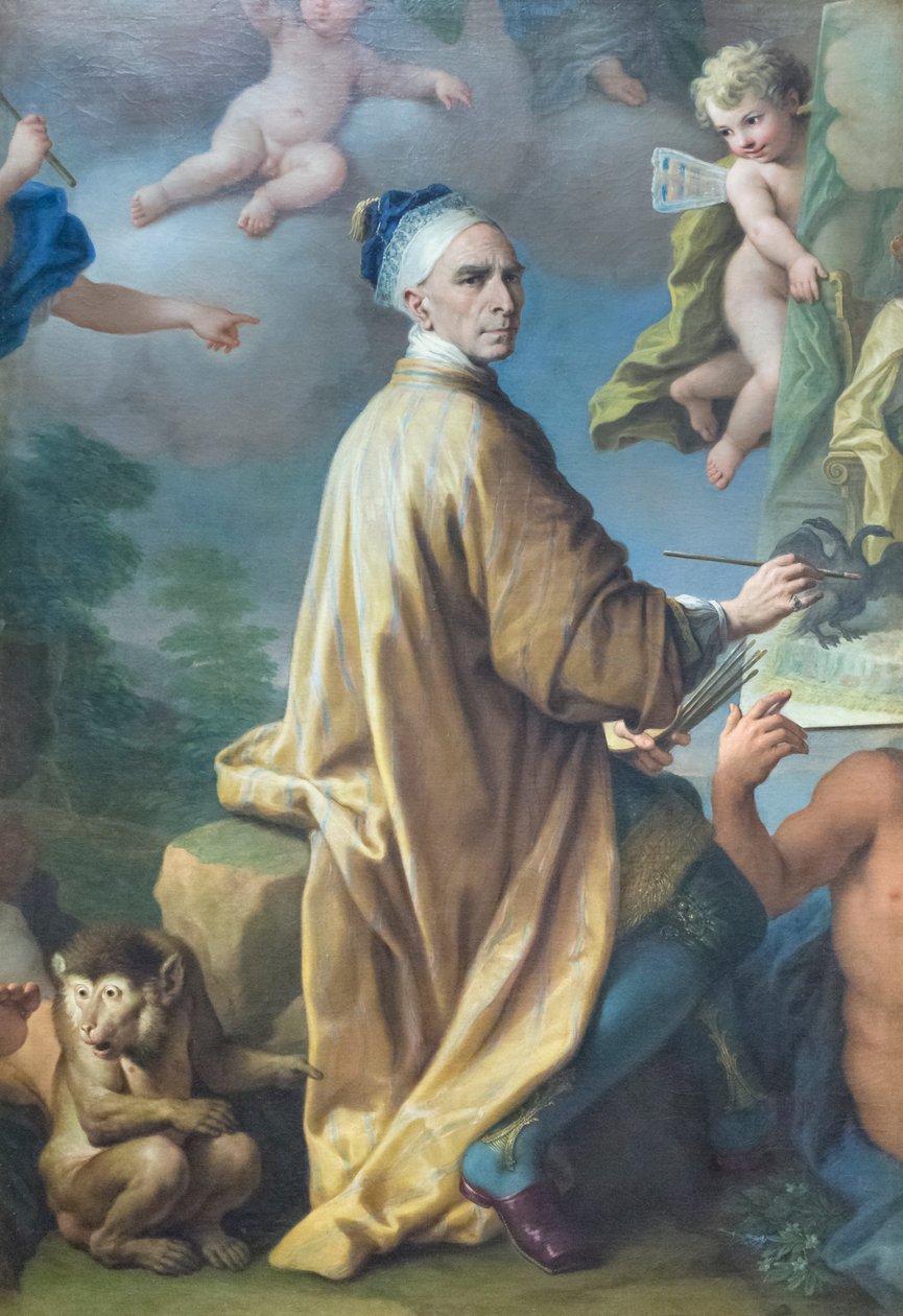 Önarckép, 1714-es poszt, Paolo de Matteis (olaj, vászon) alkotó: Paolo di Matteis