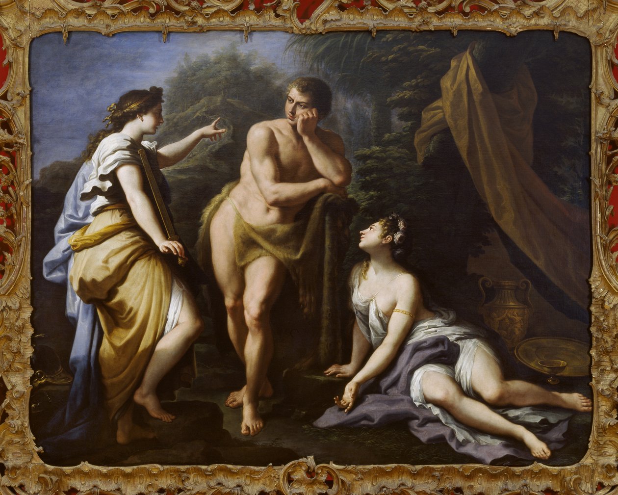 Herkules választása, 1712 alkotó: Paolo di Matteis