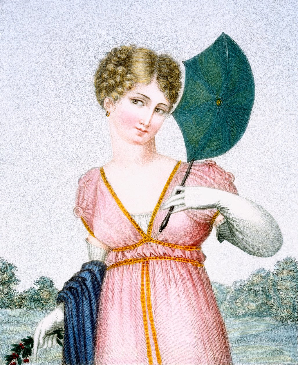 A Flört, Augrand metszete, 1816 körül alkotó: Parfait Augrand