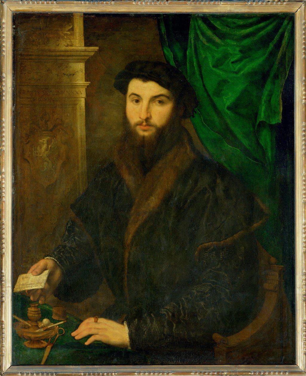 Stahel vagy Stachel, Thomas, augsburgi kereskedő, dokumentálva ... alkotó: Paris Bordone