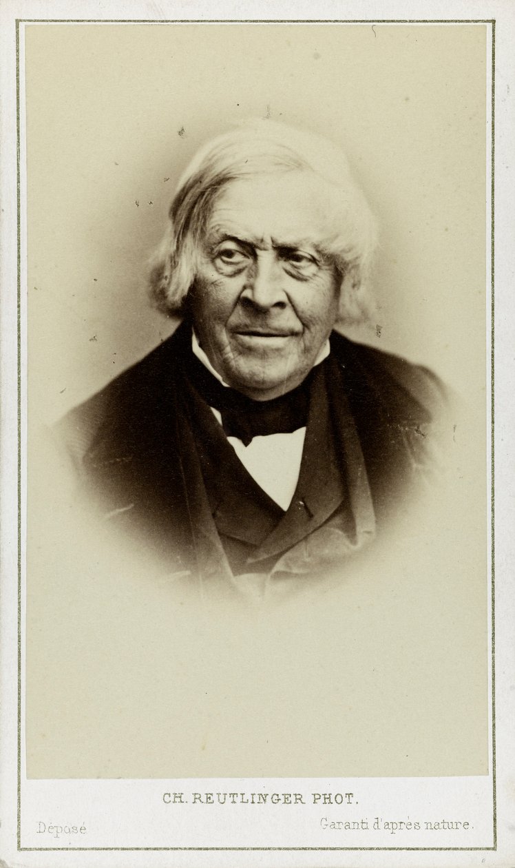 Jules Michelet portréja 1798-1874, c. 1870. alkotó: Paris . Photo studio Reutlinger