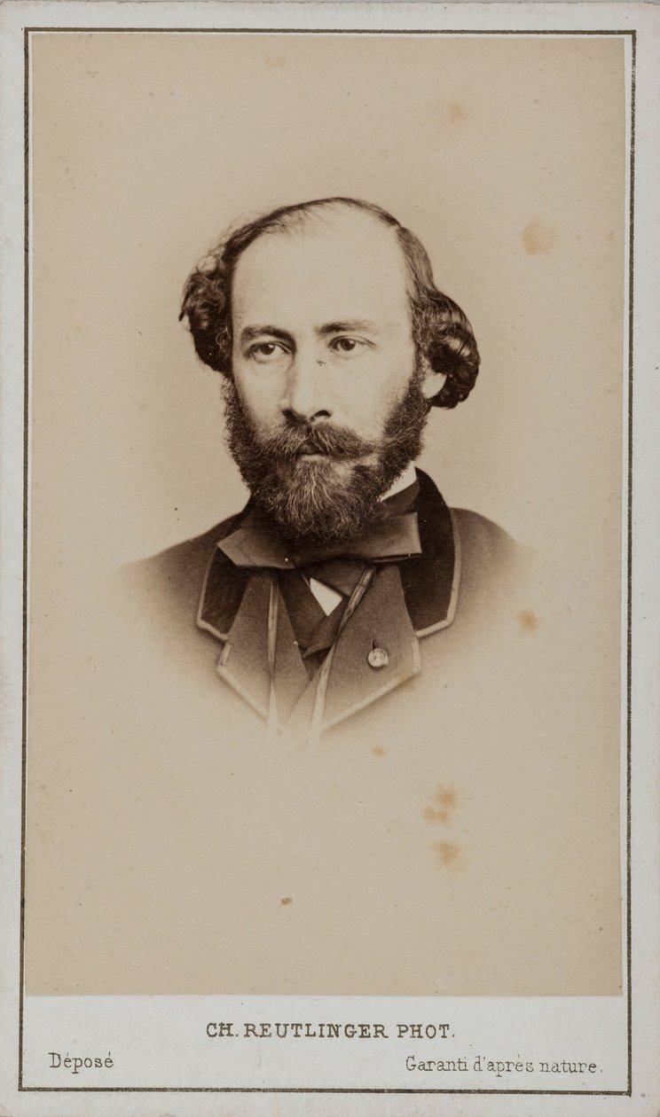 Octave Feuillet portréja 1821-1890. alkotó: Paris . Photo studio Reutlinger