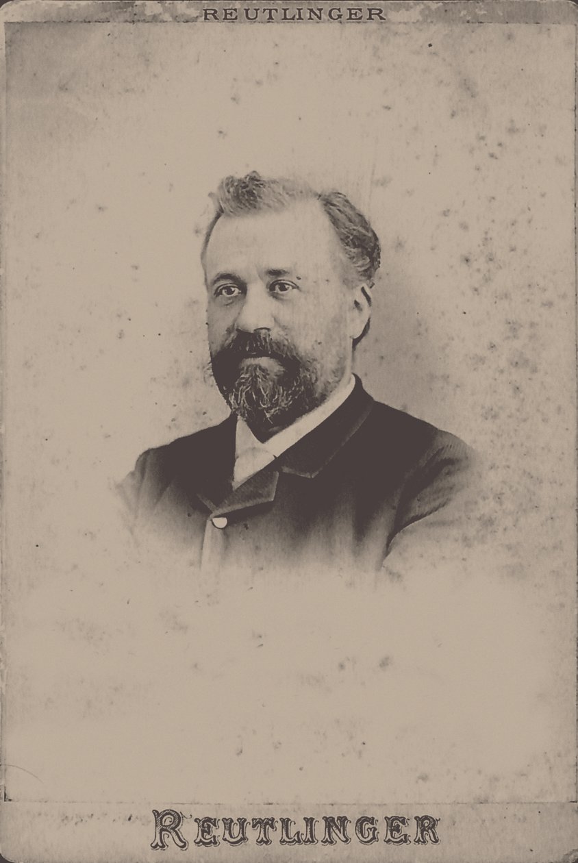 Henri Maréchal zeneszerző portréja 1842-1924, 1893. alkotó: Paris . Photo studio Reutlinger