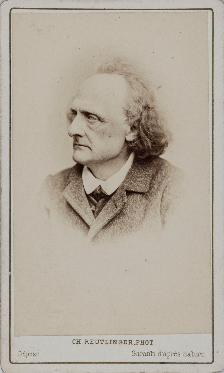 Henry Litolff zongoraművész és zeneszerző portréja 1818-1891 . alkotó: Paris . Photo studio Reutlinger