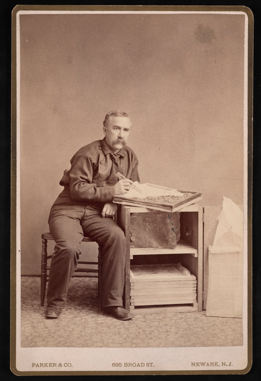 Fred Mather portréja 1833-1900, 1887 előtt. alkotó: Parker and Co