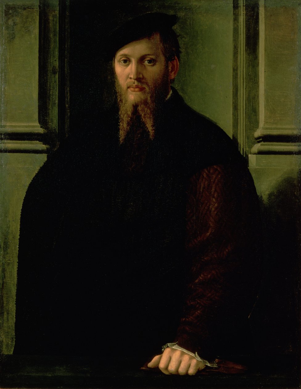 Egy férfi portréja alkotó: Parmigianino