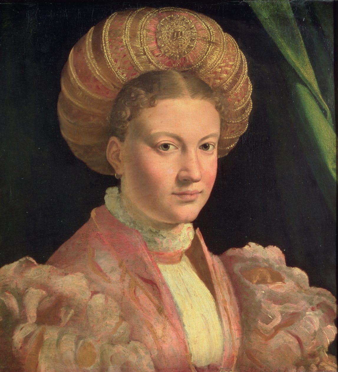 Egy fiatal nő, valószínűleg Gozzadini grófnő portréja, 1530 körül (panel) alkotó: Parmigianino