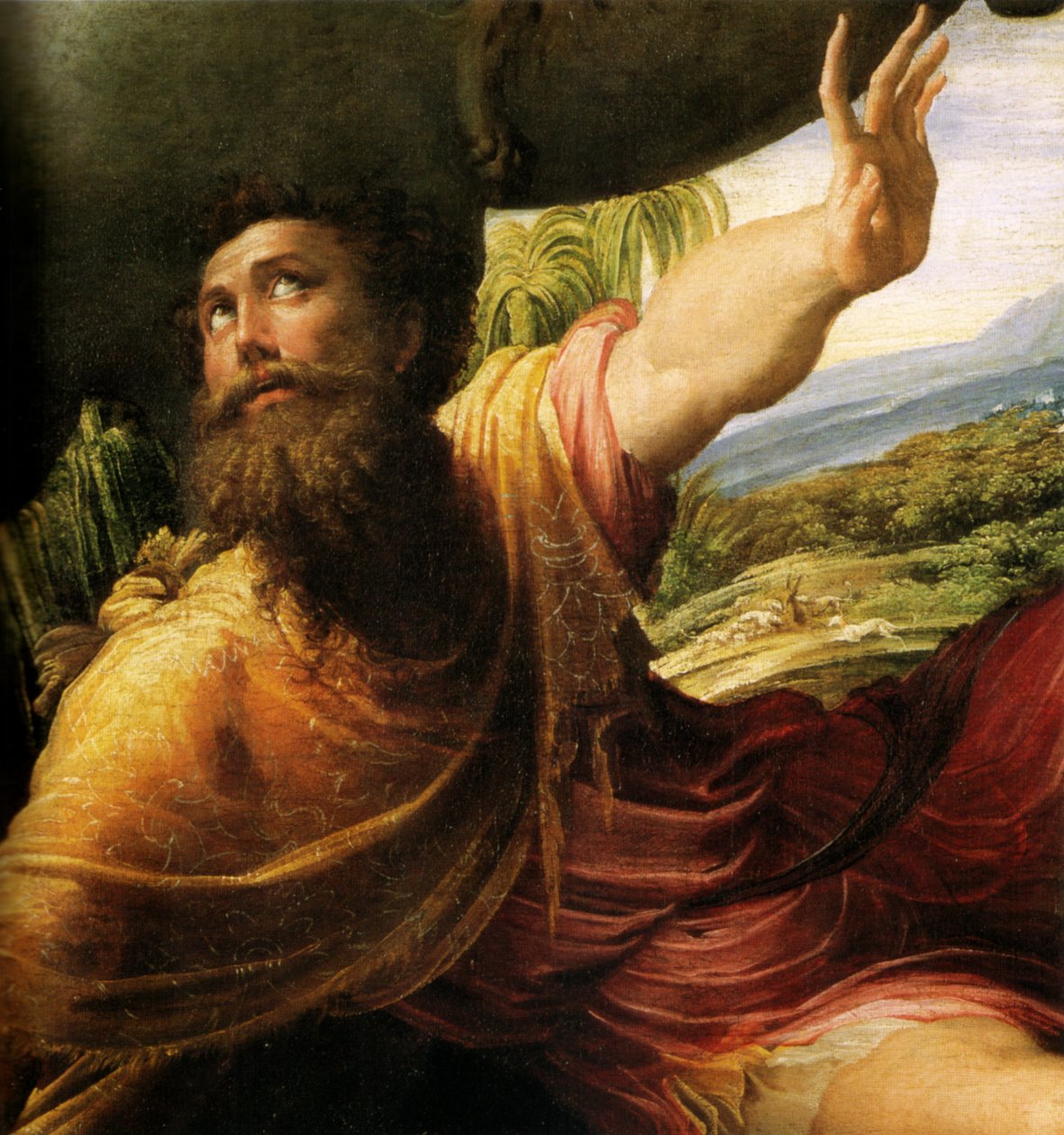 szent Pál megtérése alkotó: Parmigianino