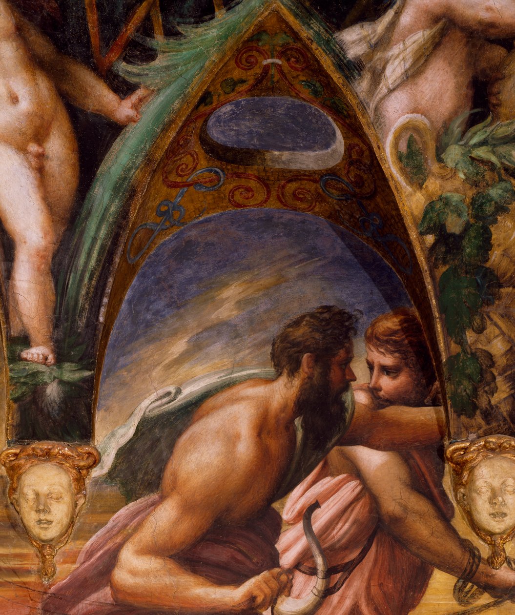 Actaeon társai, Diana mítoszából és Actaeonból alkotó: Parmigianino