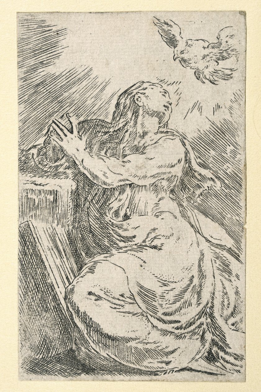 Az Angyali üdvözlet alkotó: Parmigianino