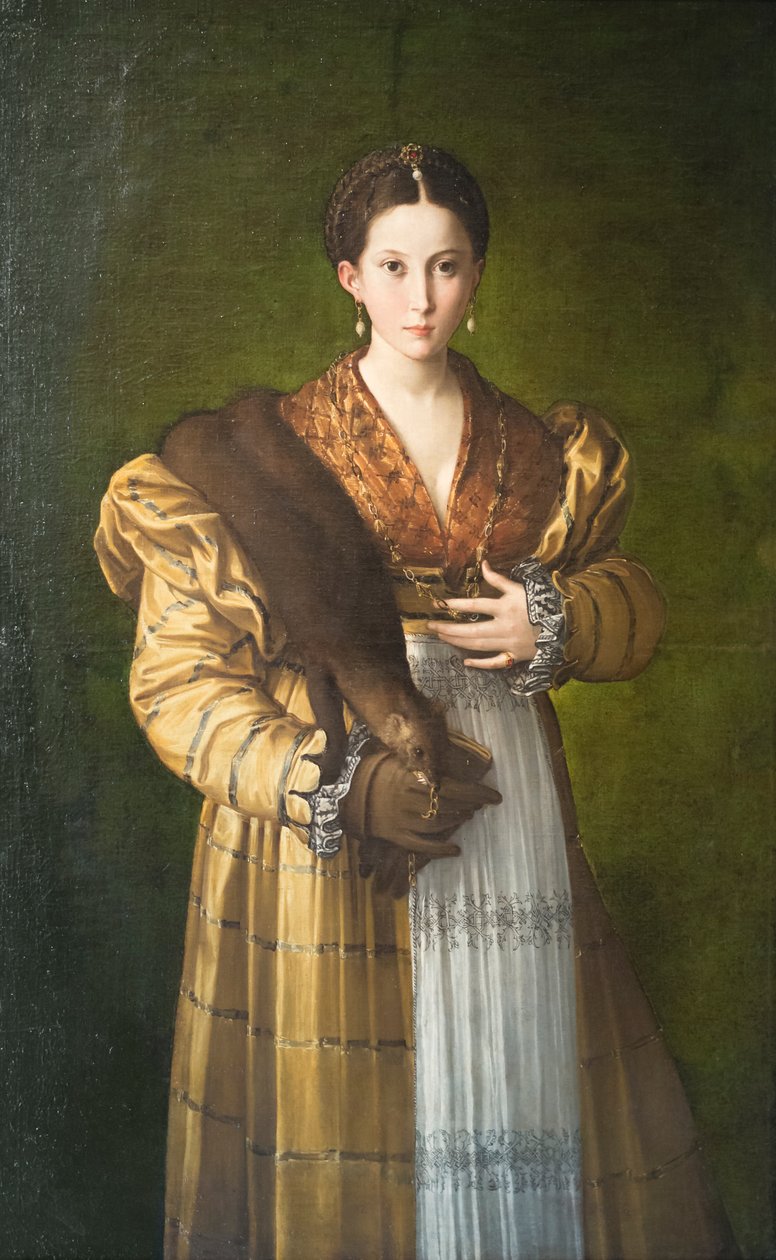 Egy fiatal hölgy portréja, Antea alkotó: Parmigianino (1503 40)