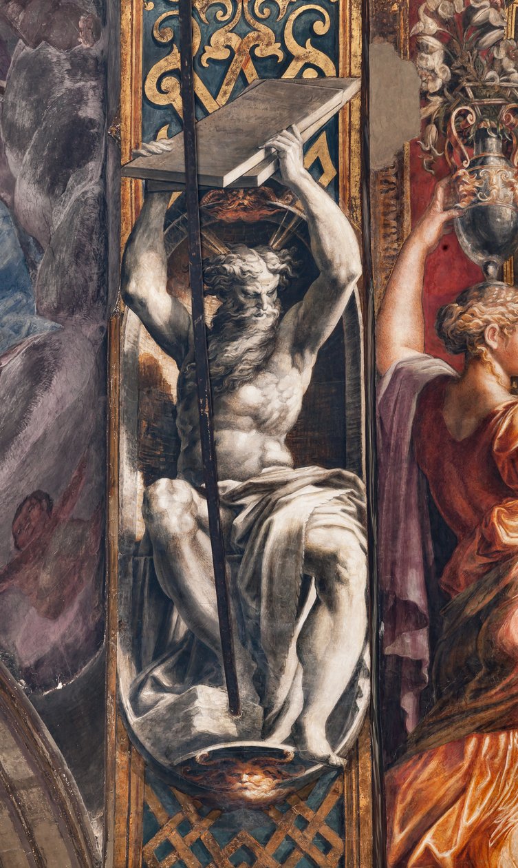 A három bölcs szűz és három bolond szűz alkotó: Parmigianino