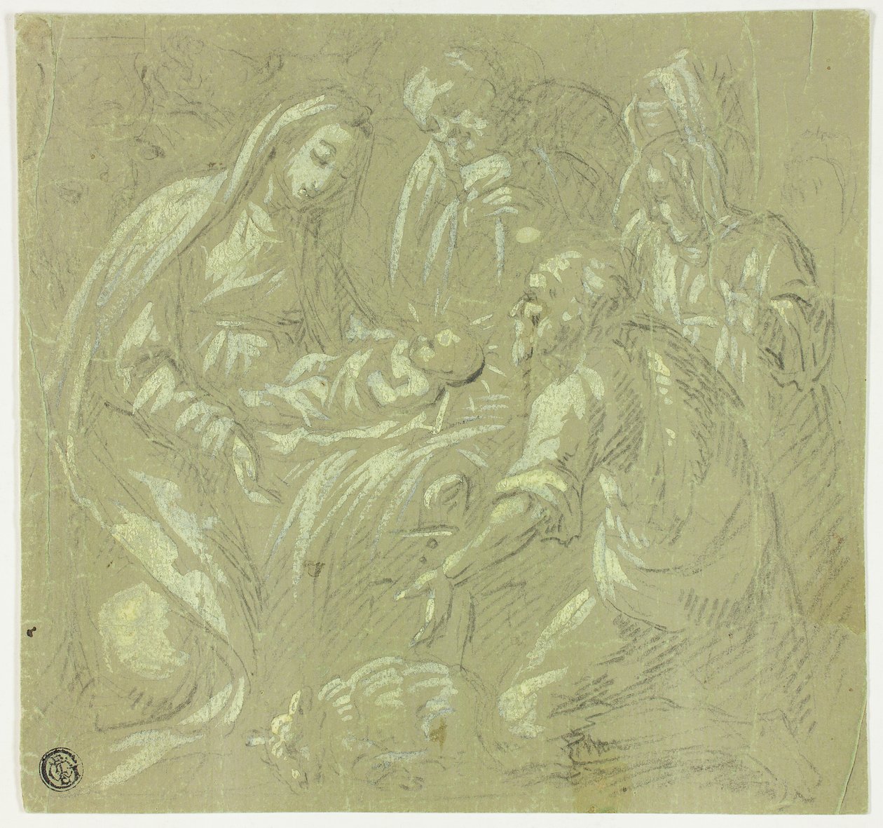 A Pásztorok imádata alkotó: Parmigianino