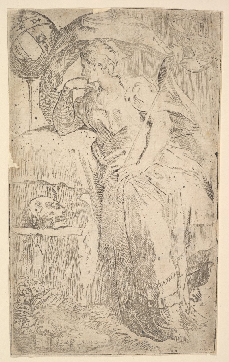 Asztrológia, 16. század eleje. alkotó: Parmigianino