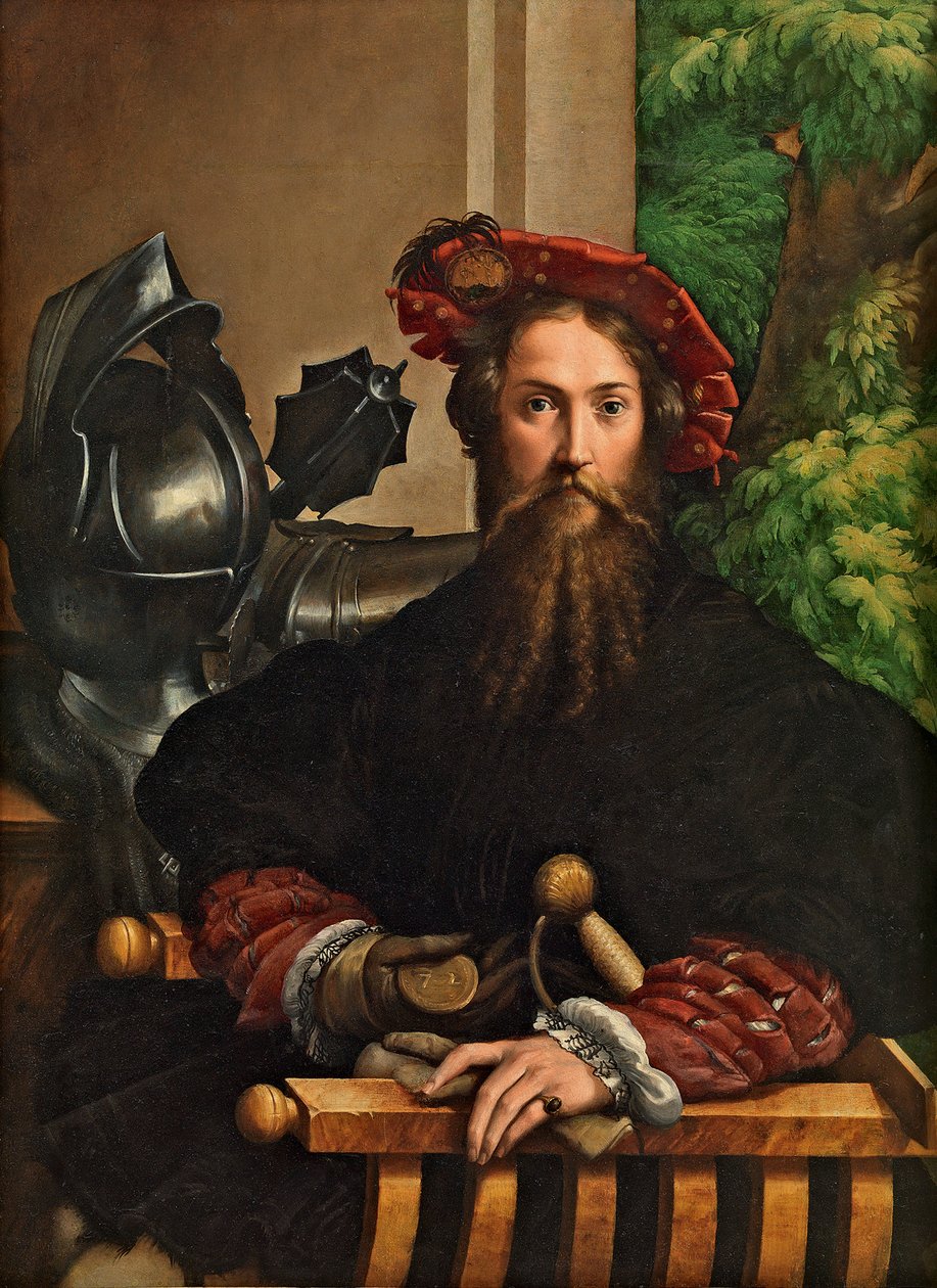 Galeazzo Sanvitale portréja, 1524. alkotó: Parmigianino