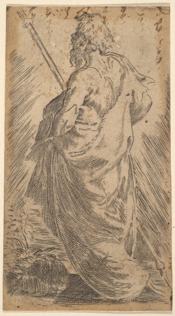 Major Szent Jakab, 16. század eleje. alkotó: Parmigianino