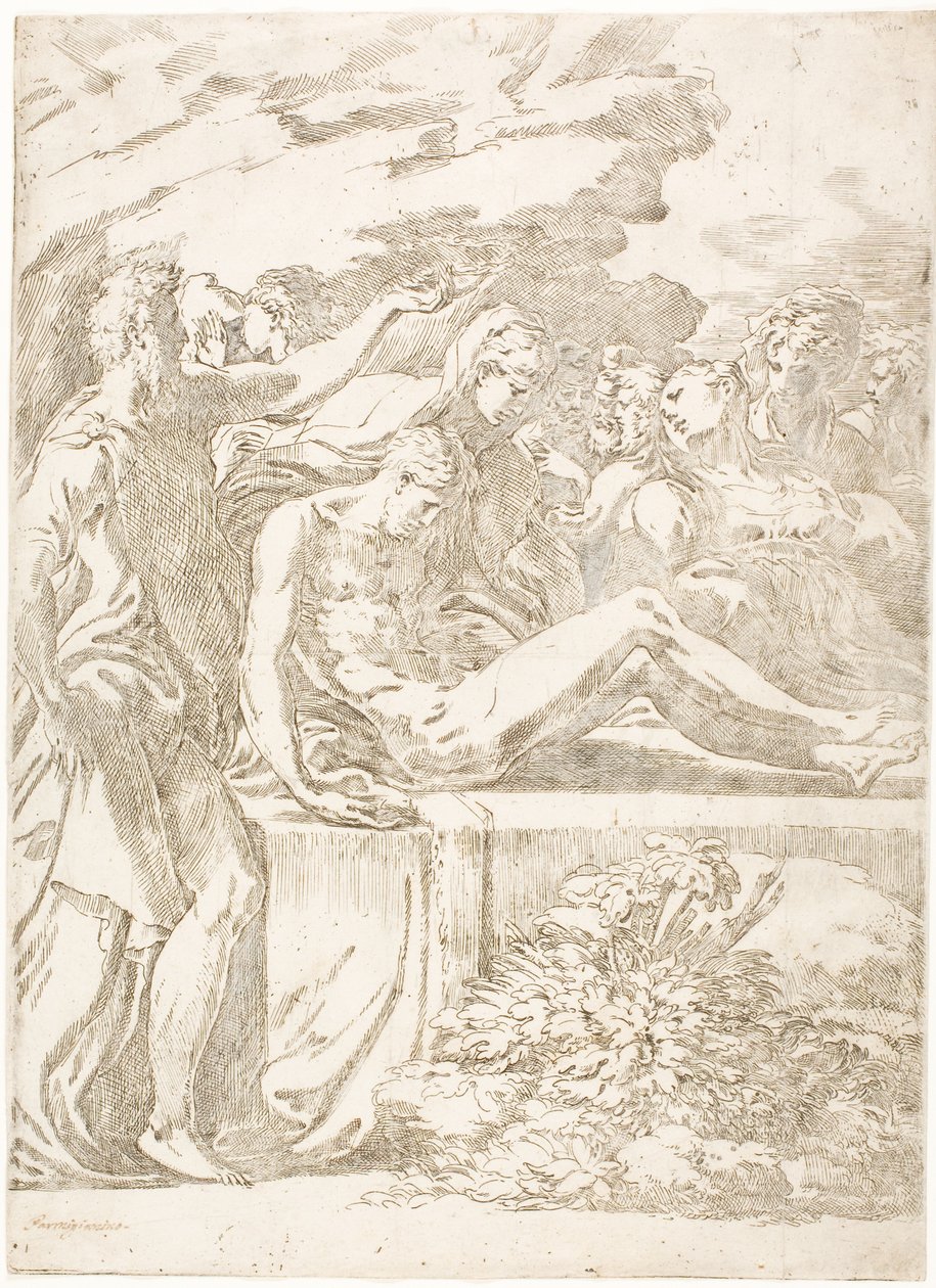 A síremlék alkotó: Parmigianino
