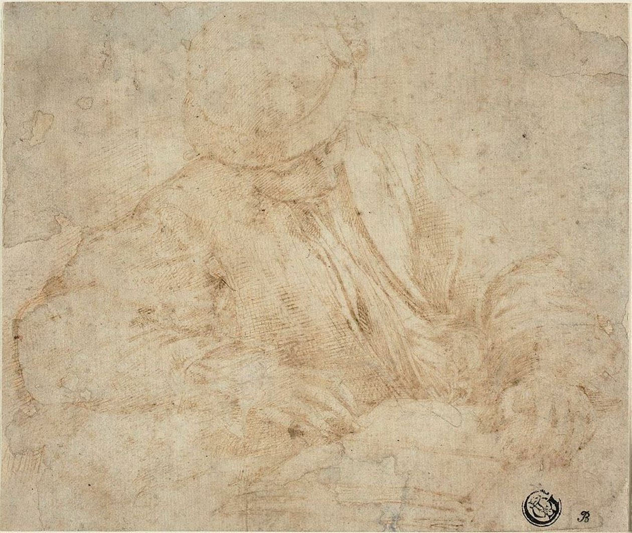 Fiatal ember olvas alkotó: Parmigianino