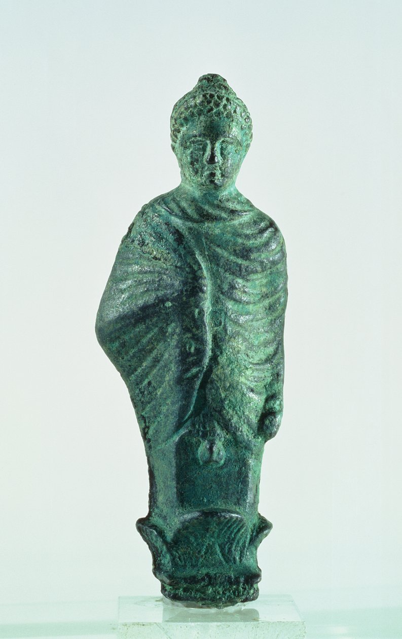 Shami női alak, Nehavand (Laodicea) város romos templomából került elő, Irán (bronz) alkotó: Parthian School