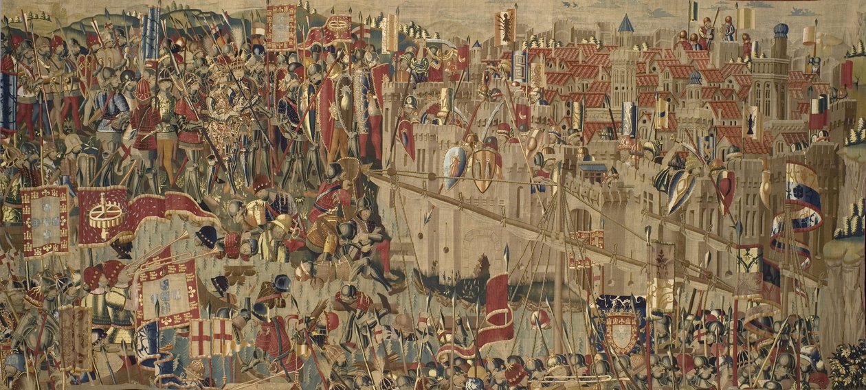 A Pastrana gobelinek, Tournai-i gyártás, valószínűleg Passchier Grenier műhelyéből, 1471-1475 körül (gobelin). alkotó: Pasquier (workshop of) Grenier