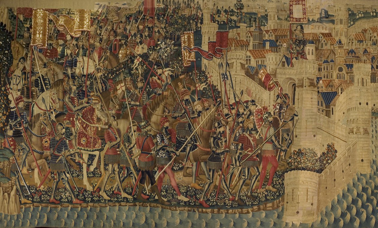 A Pastrana gobelinek, Tournai-i gyártás, valószínűleg Passchier Grenier műhelyéből, 1471-1475 körül (gobelin). alkotó: Pasquier (workshop of) Grenier