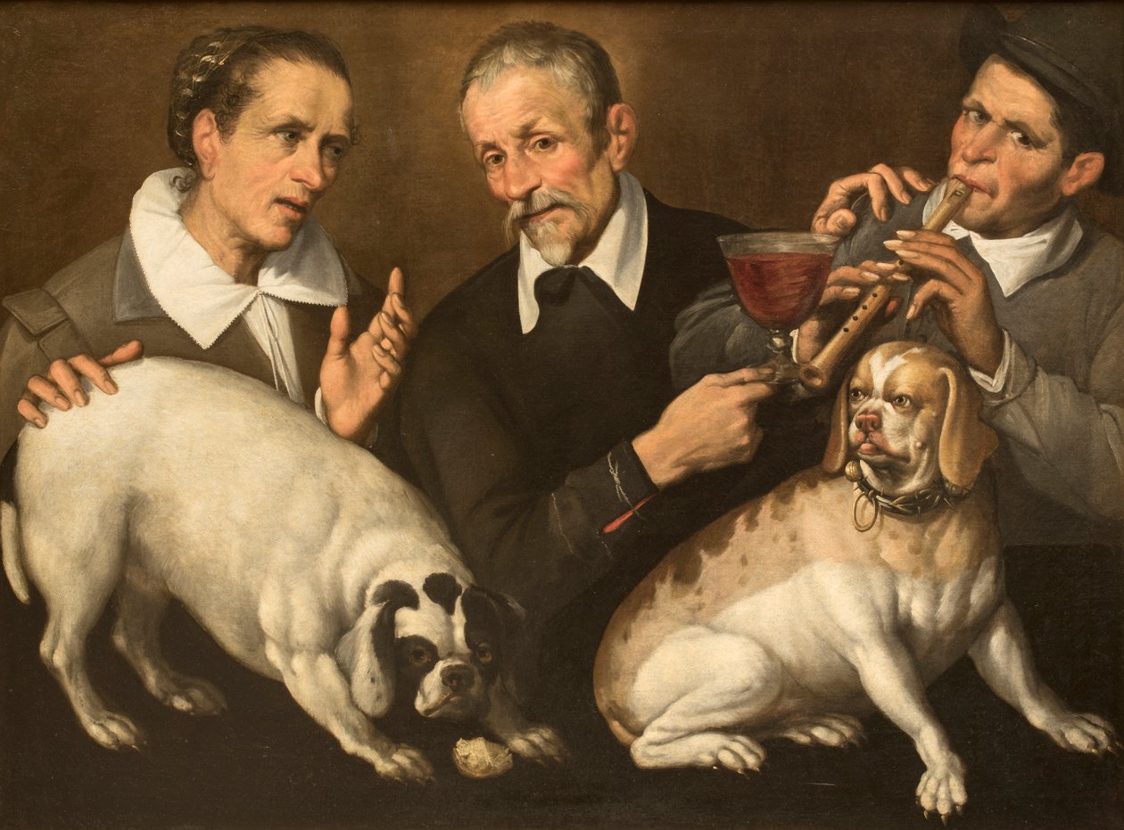 Zufolo játékos, 1585-1590. alkotó: Passerotti