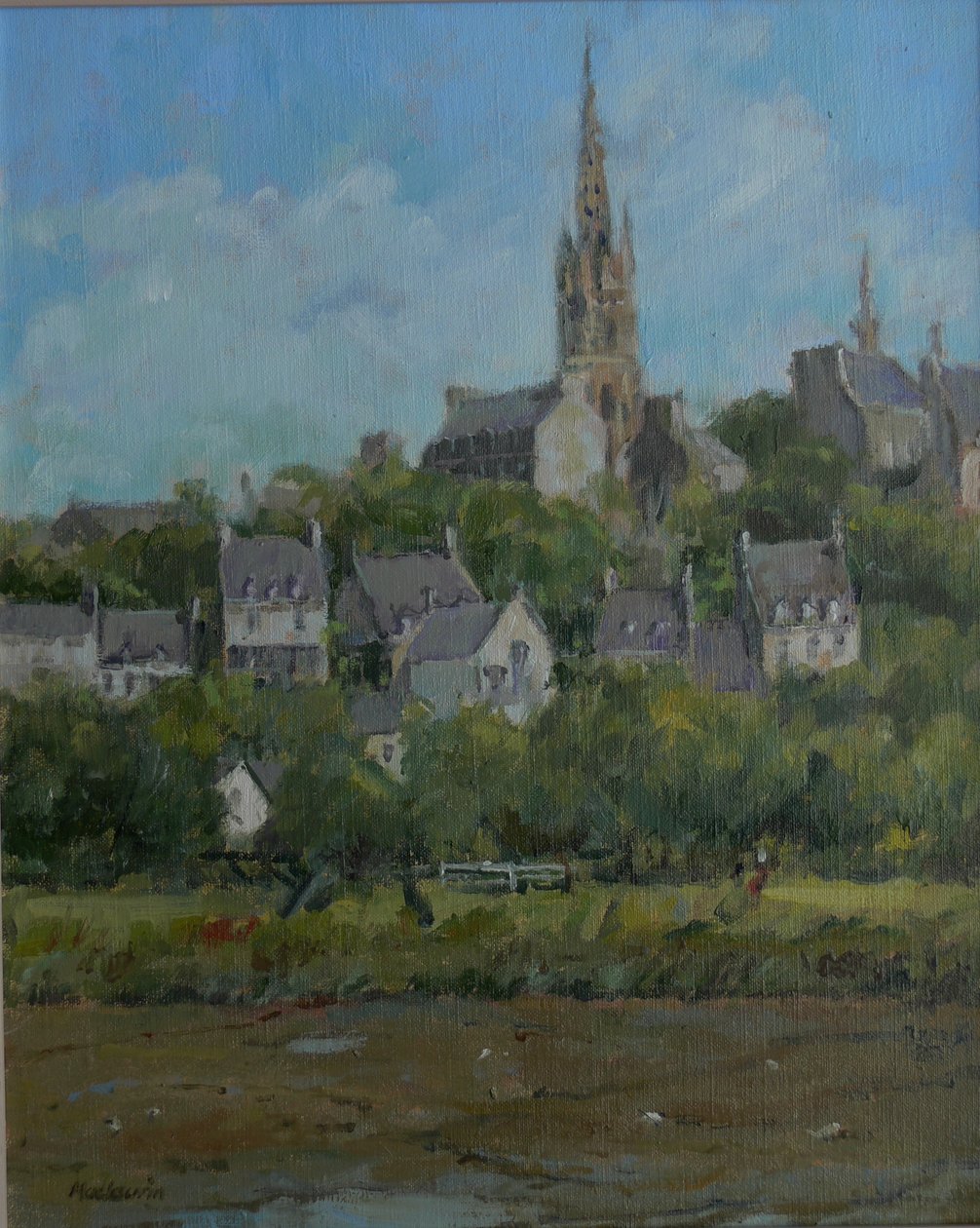 Pont Croix, Bretagne, 2007 alkotó: Pat Maclaurin