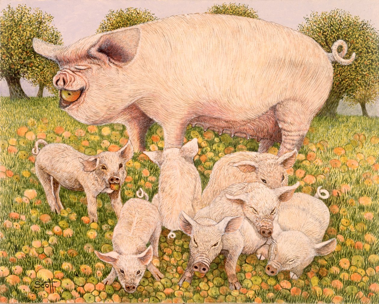 Pigging Out alkotó: Pat Scott