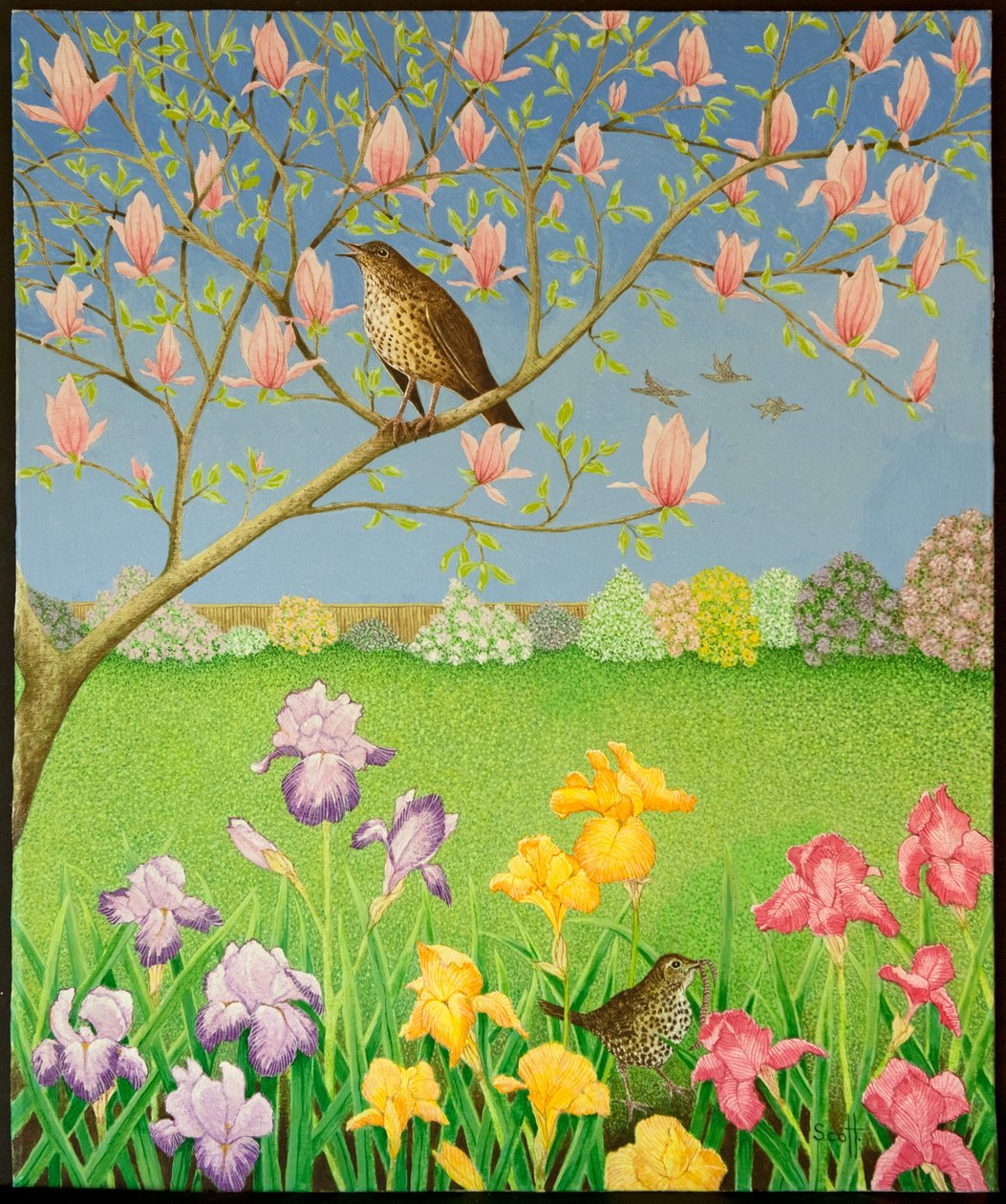 Something to Sing About, 2011 (akril, calico) alkotó: Pat Scott