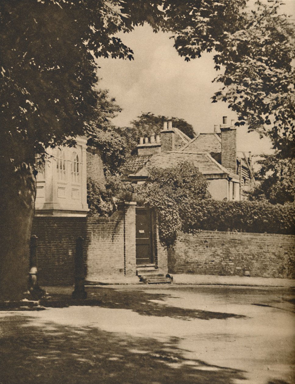 Napfény és árnyék a kanyargós Highgate úton, 1935. alkotó: Paterson