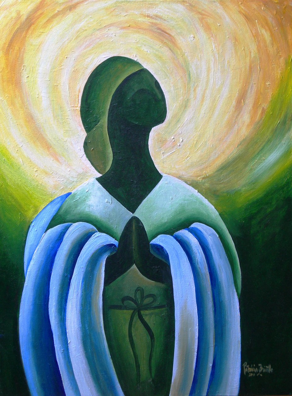 Isteni kegyelem, 2011 (akril, vászon) alkotó: Patricia Brintle