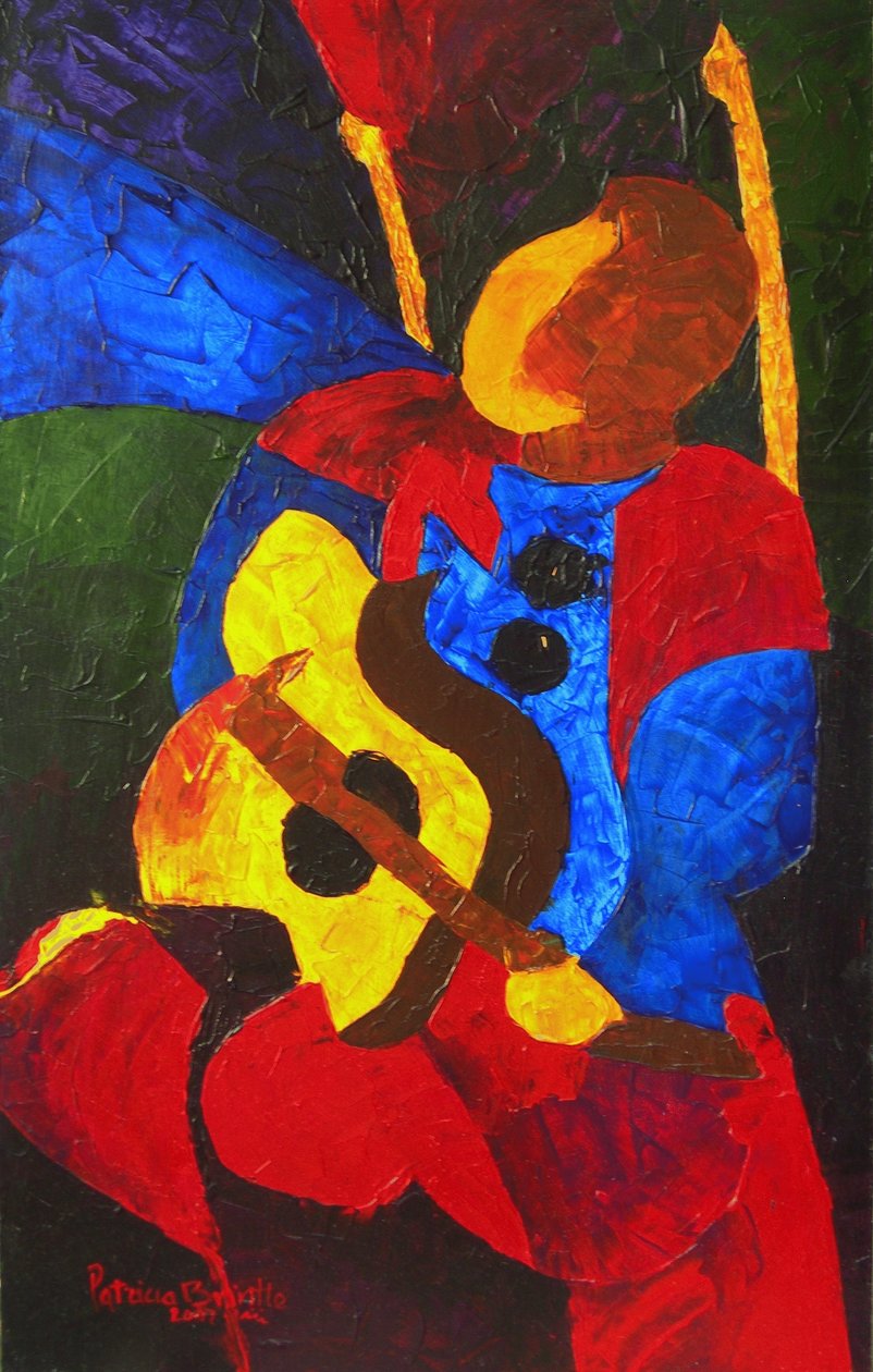 Juan, 2008 (akril masoniton) alkotó: Patricia Brintle