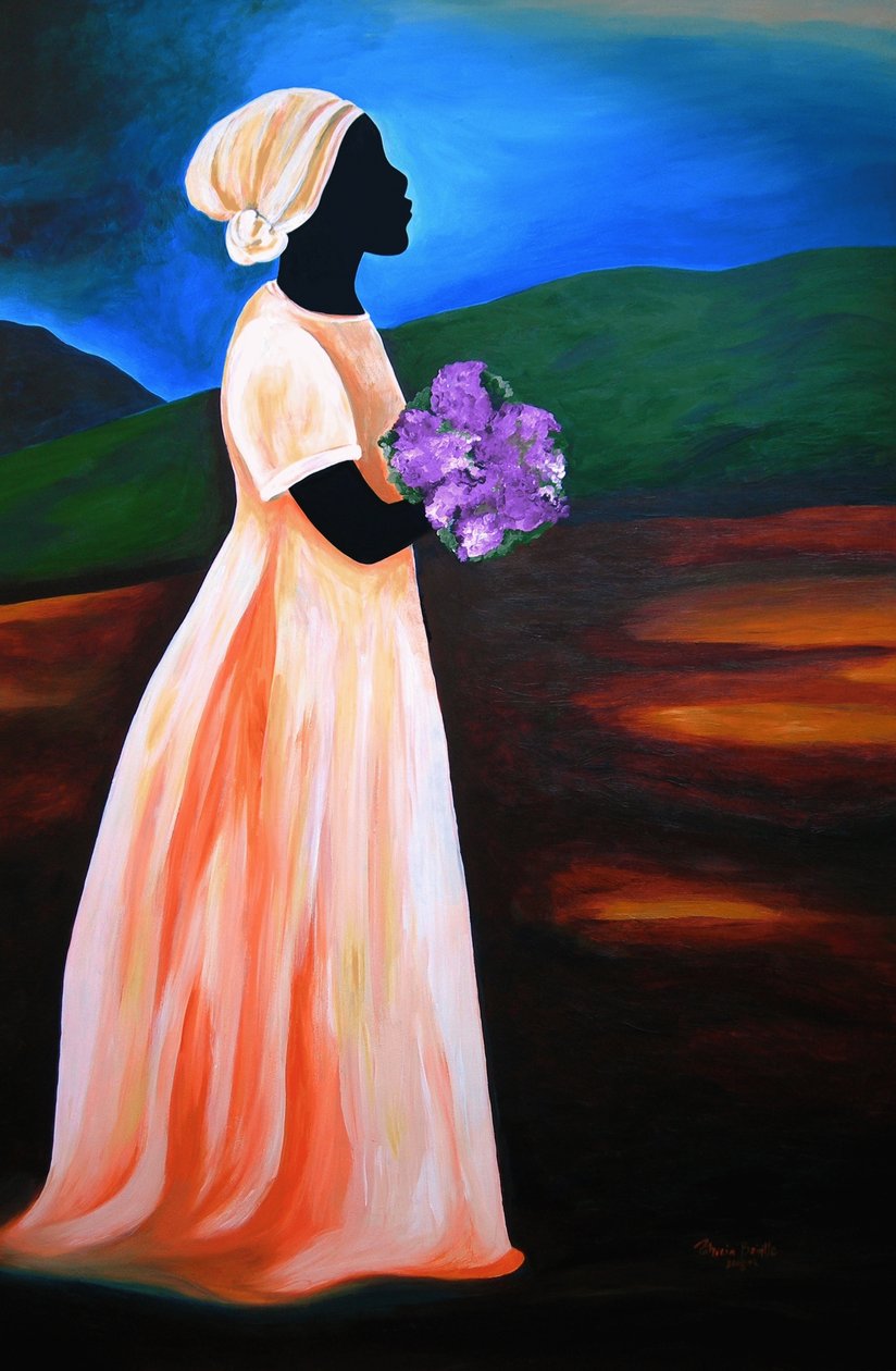 Loraine, 2008 (akril masoniton) alkotó: Patricia Brintle