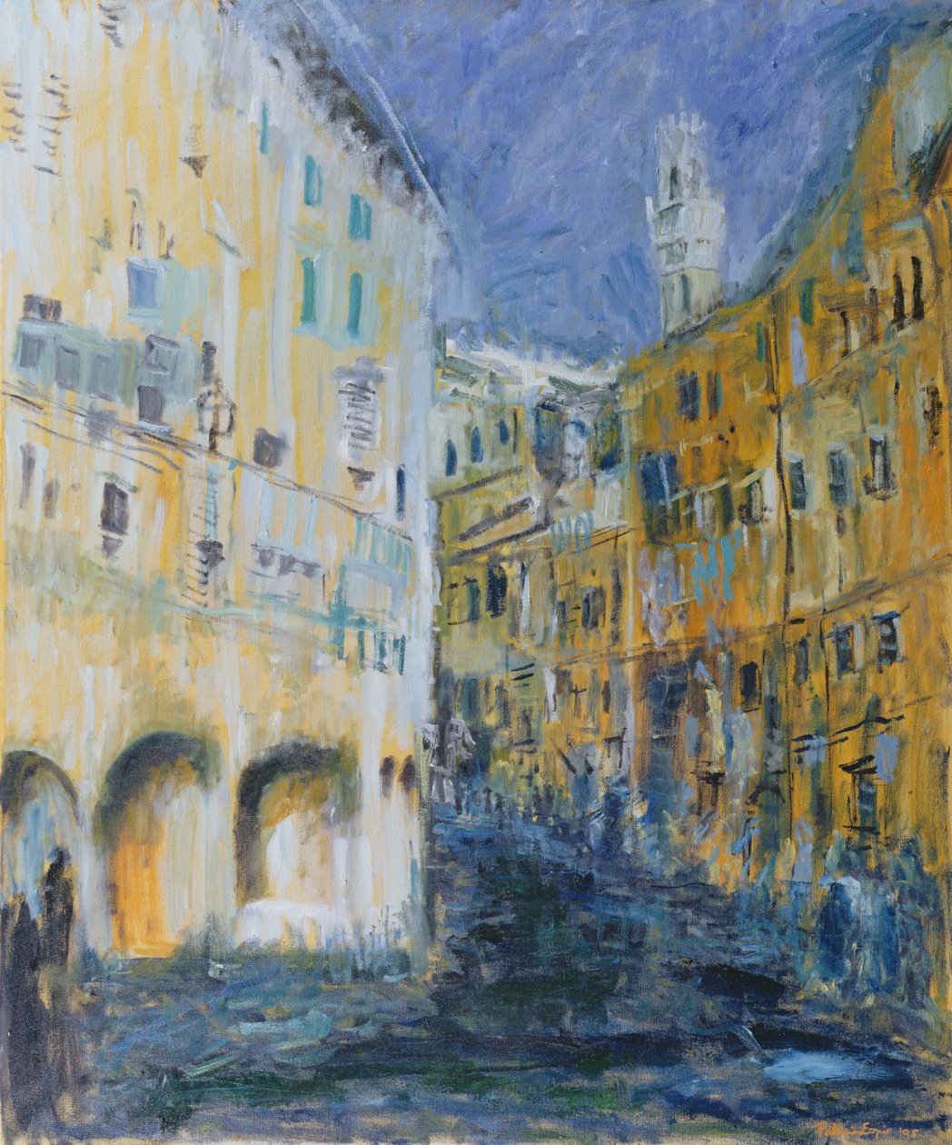 Egy sikátor Firenzében, 1995 alkotó: Patricia Espir