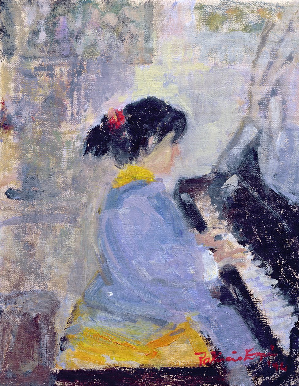 A zongoránál, 1994 alkotó: Patricia Espir