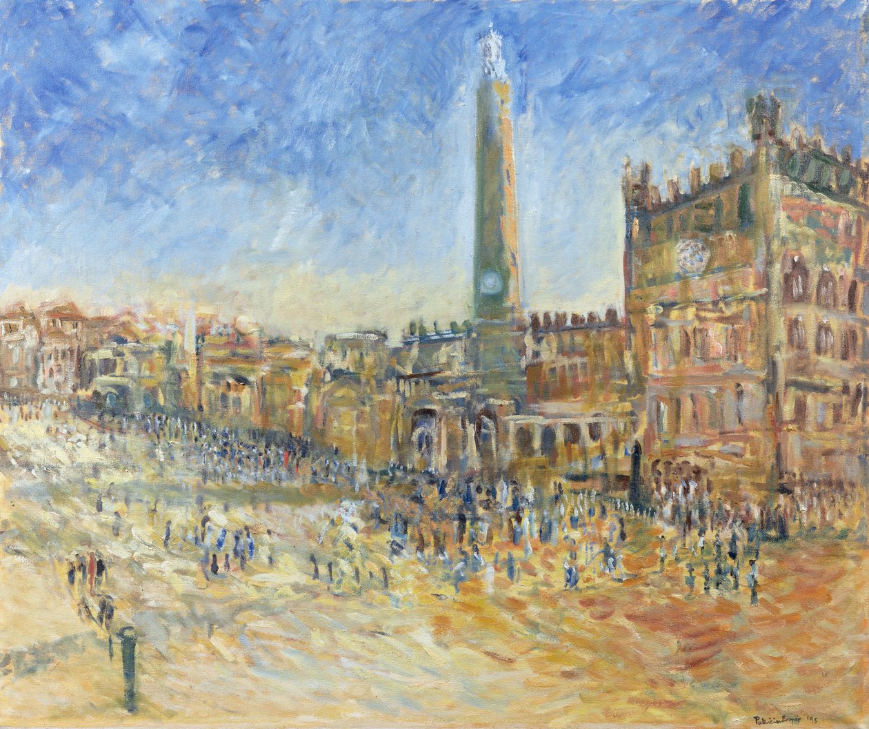 A sienai Piazza, 1995 alkotó: Patricia Espir
