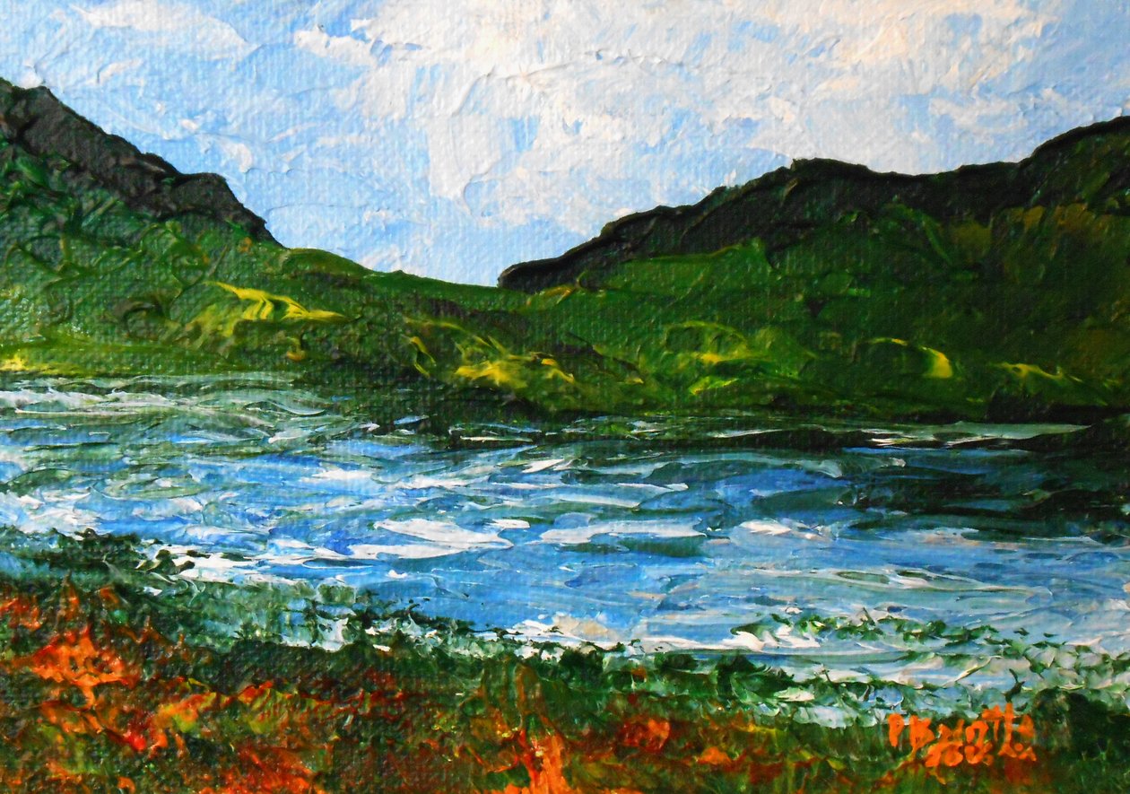 Limbe pastorale, 2016 (akril művésztáblán) alkotó: Patricia Brintle