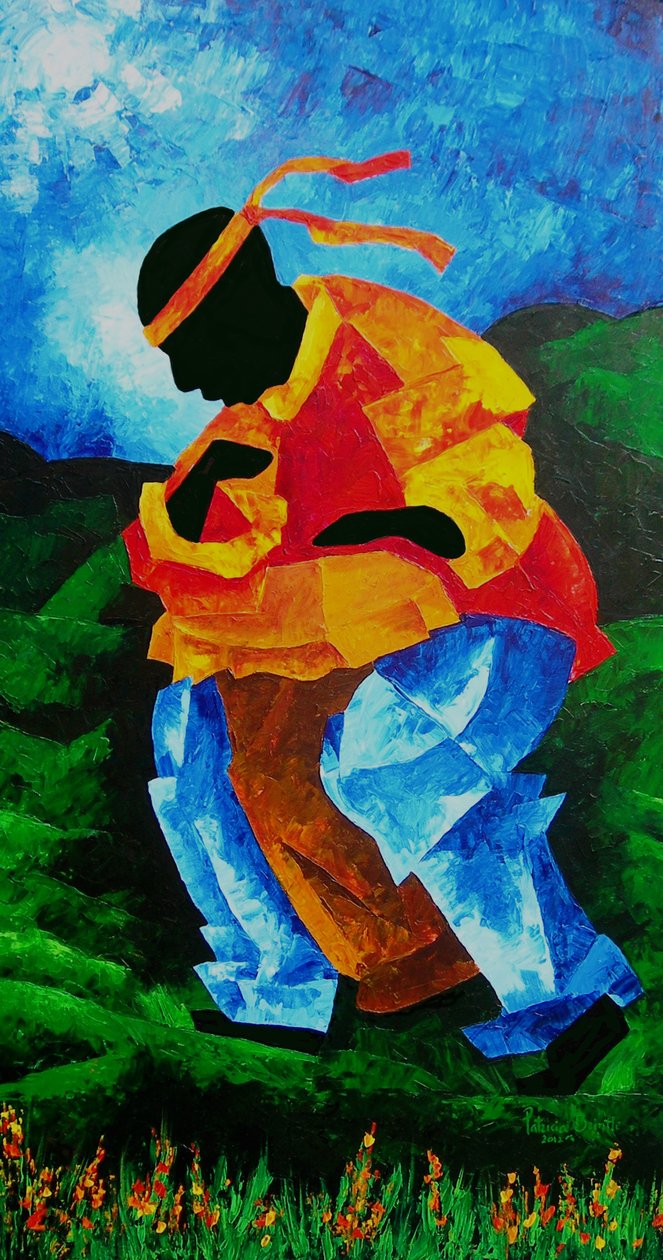 The Gathering Drum, 2012 alkotó: Patricia Brintle